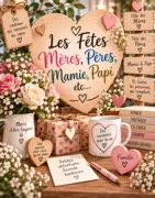 Pour Les Fêtes Mères, Pères, Mamie, Papi etc...