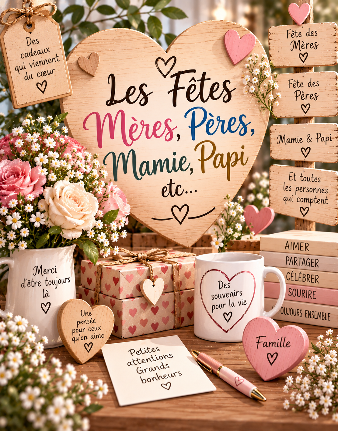 Pour Les Fêtes Mères, Pères, Mamie, Papi etc...